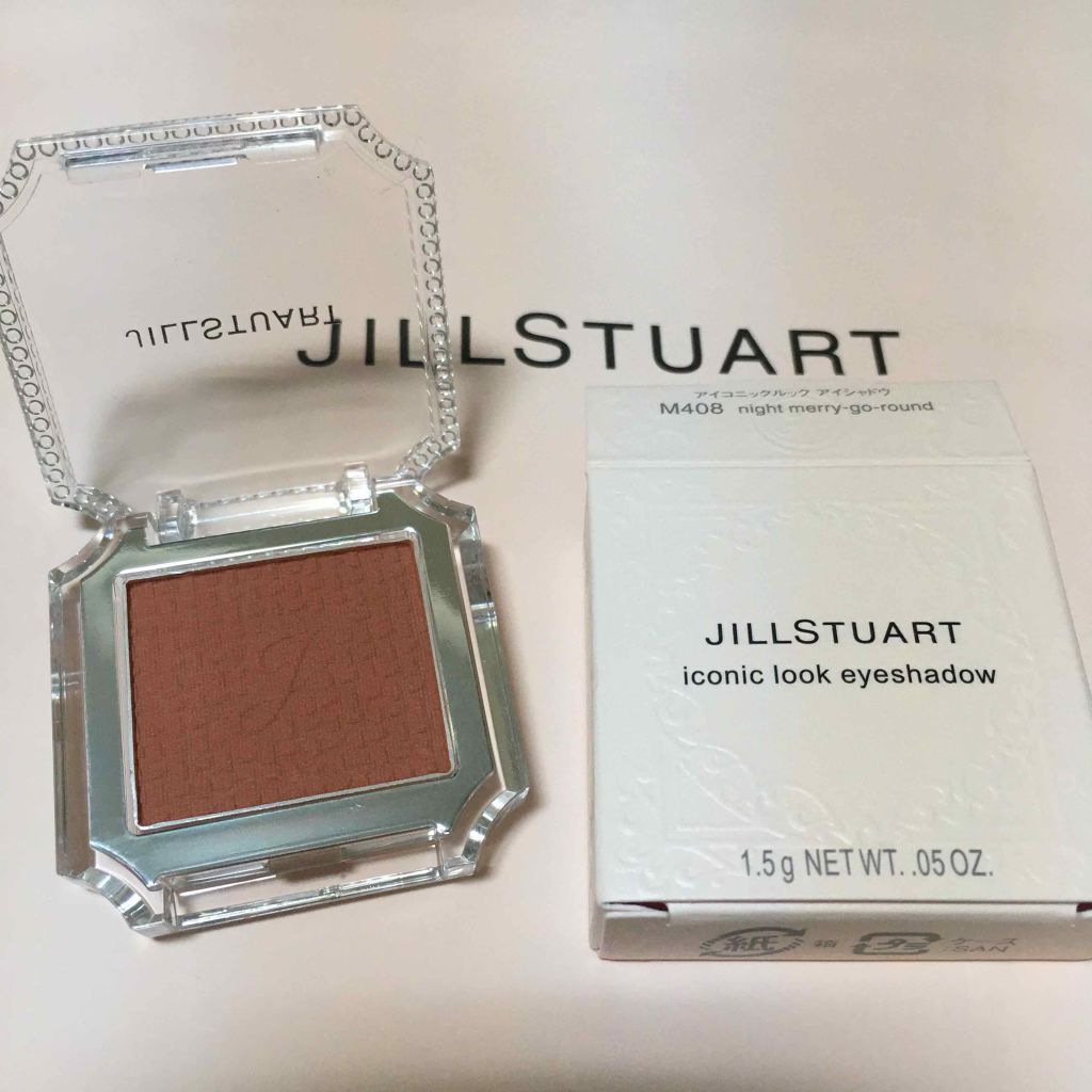 アイコニックルック アイシャドウ G507 rose in wonderland/JILL STUART/単色アイシャドウを使ったクチコミ（1枚目）