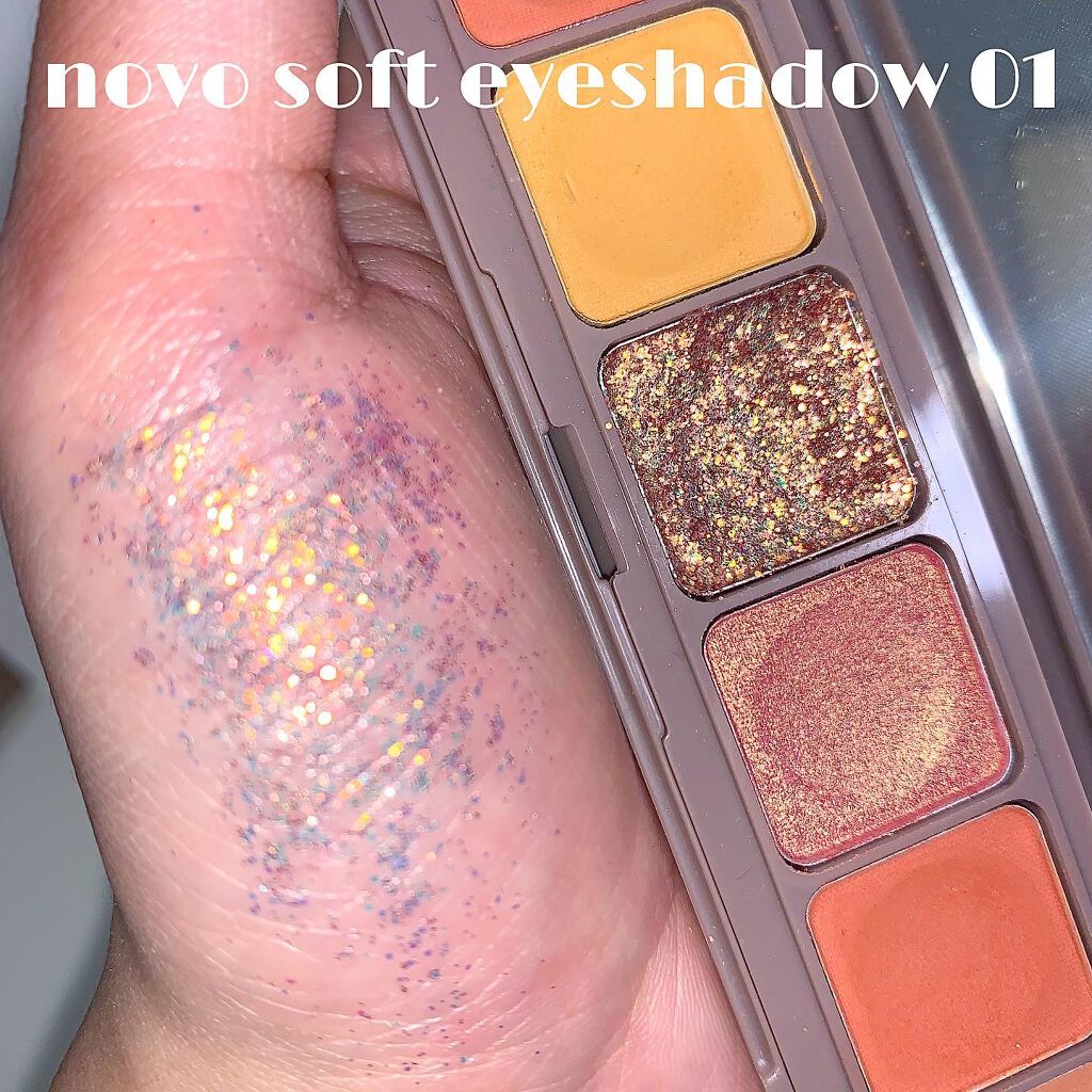 novo アイシャドウパレット/NOVO/アイシャドウパレットを使ったクチコミ(1枚目)