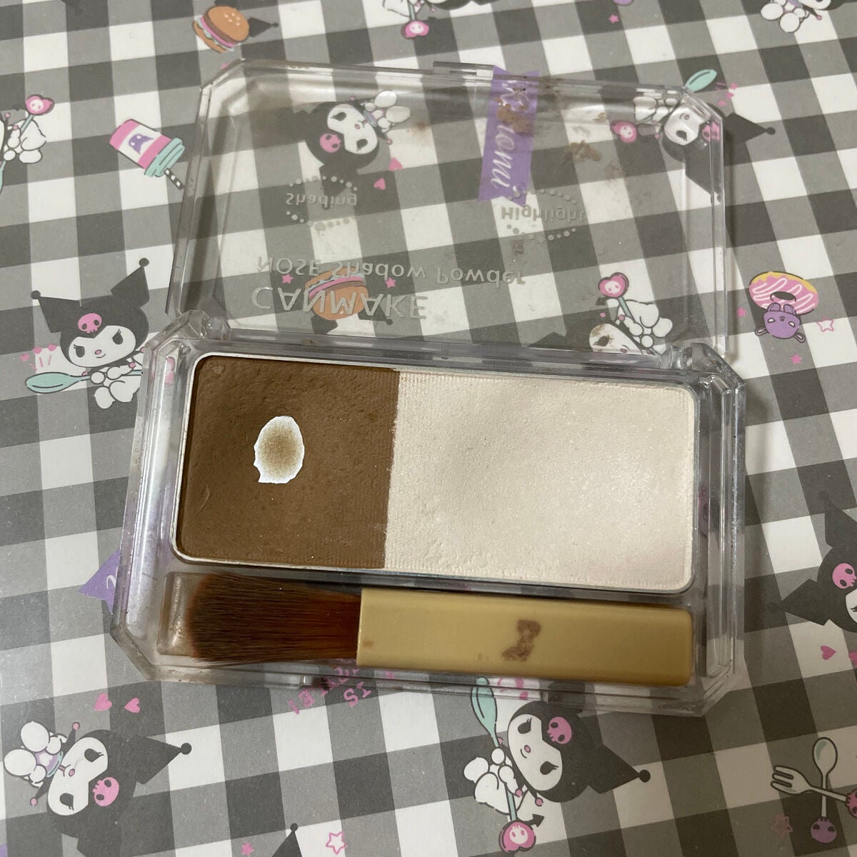 ノーズシャドウパウダー/キャンメイク/プレストパウダーを使ったクチコミ(2枚目)