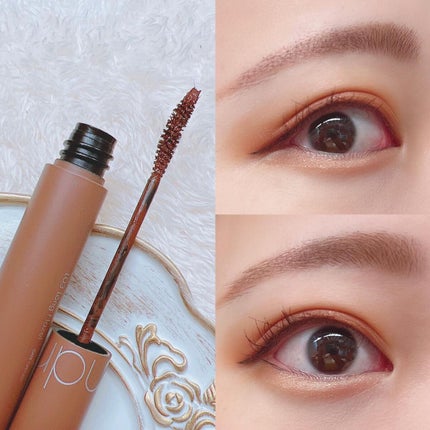 ハンオールフィックスマスカラ/rom&nd/マスカラを使ったクチコミ(6枚目)