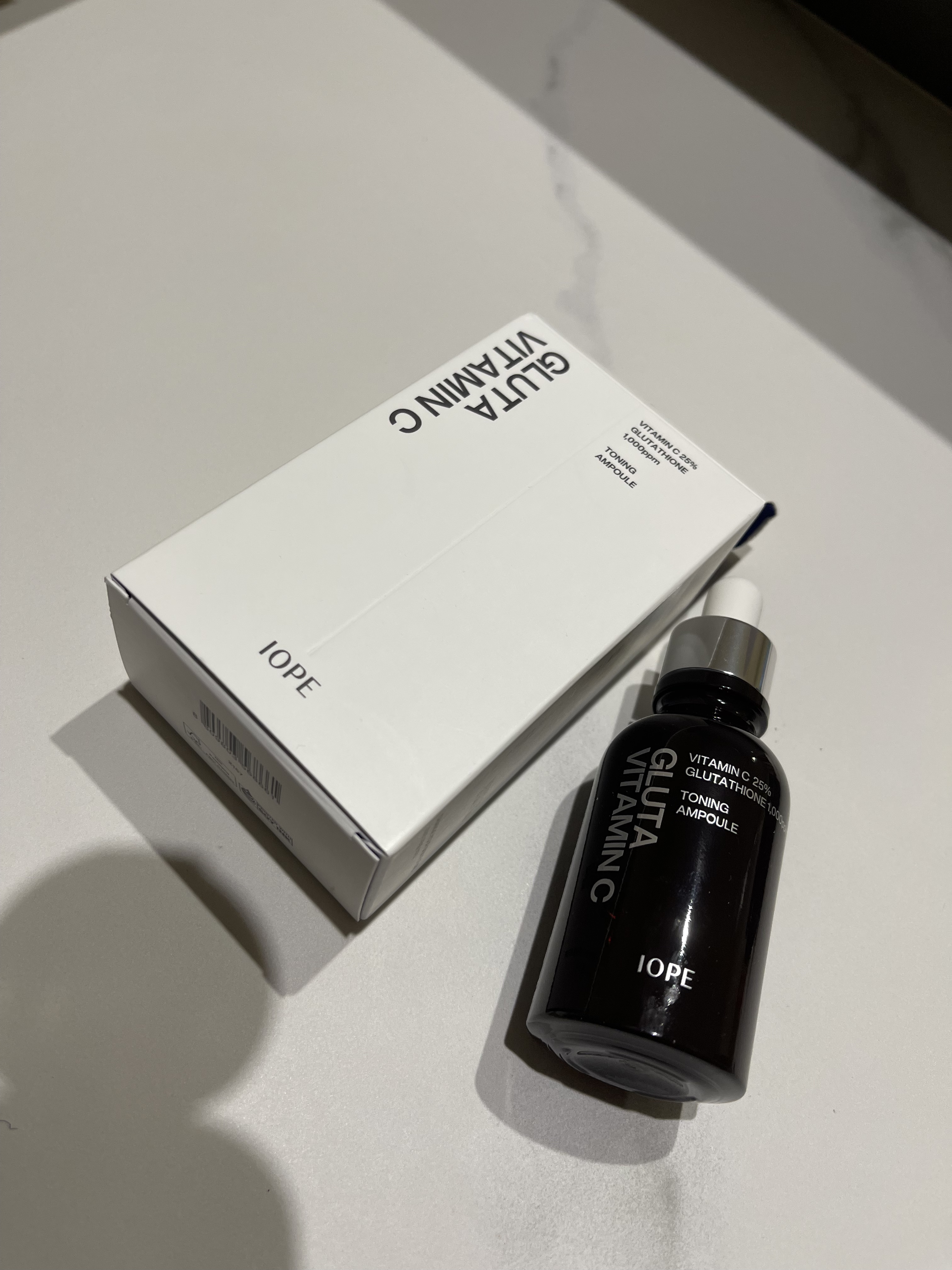 グルタ ビタミンC トーニング アンプル/IOPE/美容液を使ったクチコミ（1枚目）