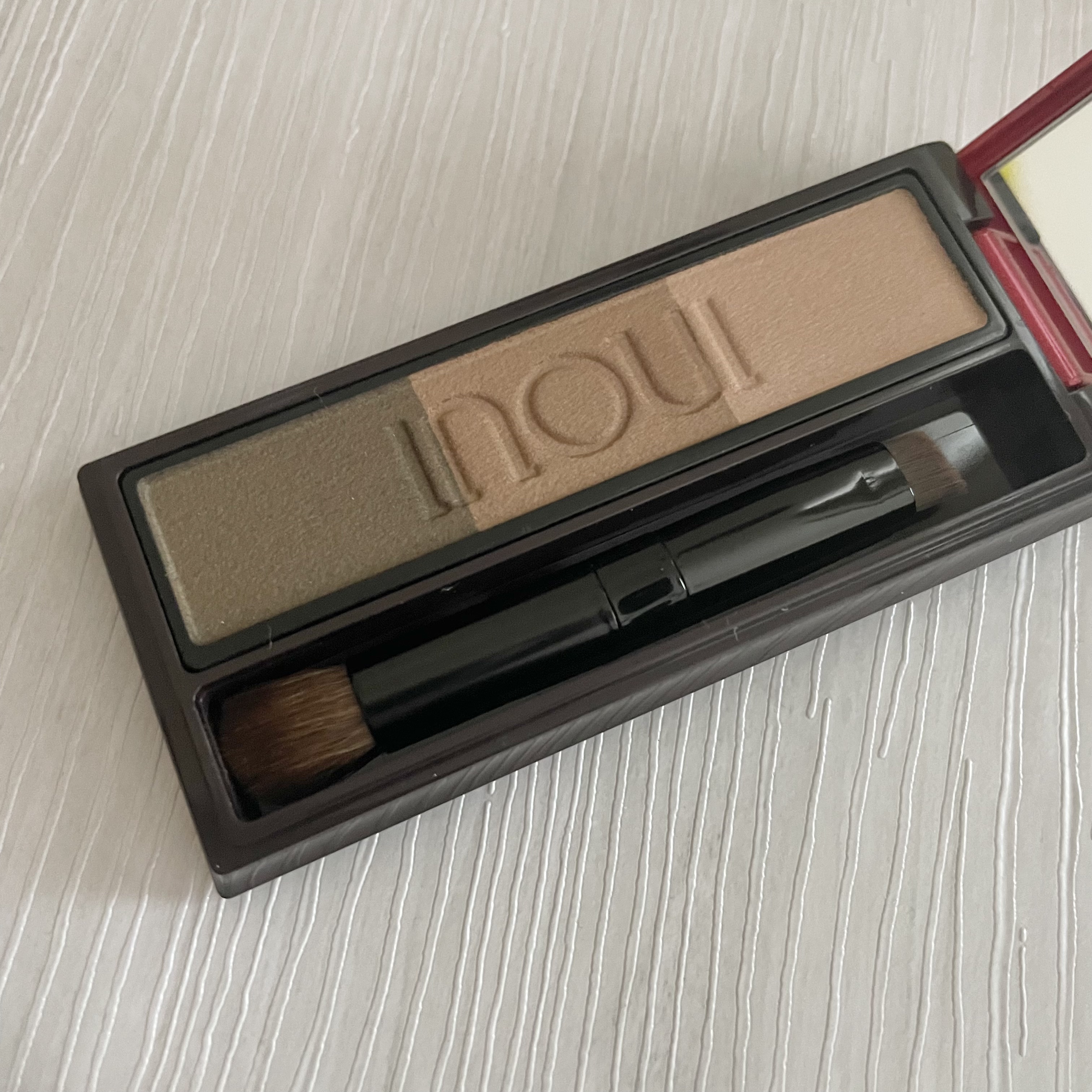 アイブロウパレット 01 アッシュグレー/INOUI/パウダーアイブロウを使ったクチコミ（2枚目）