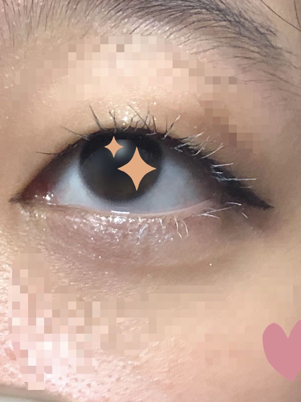 EYE OPENING LINER/UZU BY FLOWFUSHI/リキッドアイライナーを使ったクチコミ（3枚目）