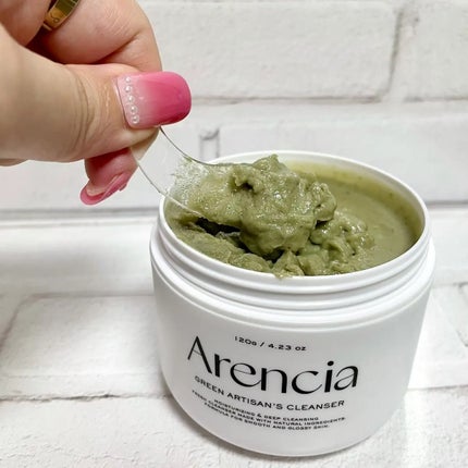 プレミアムもちソープ「グリーンアルティザン」/アレンシア/その他洗顔料を使ったクチコミ(1枚目)