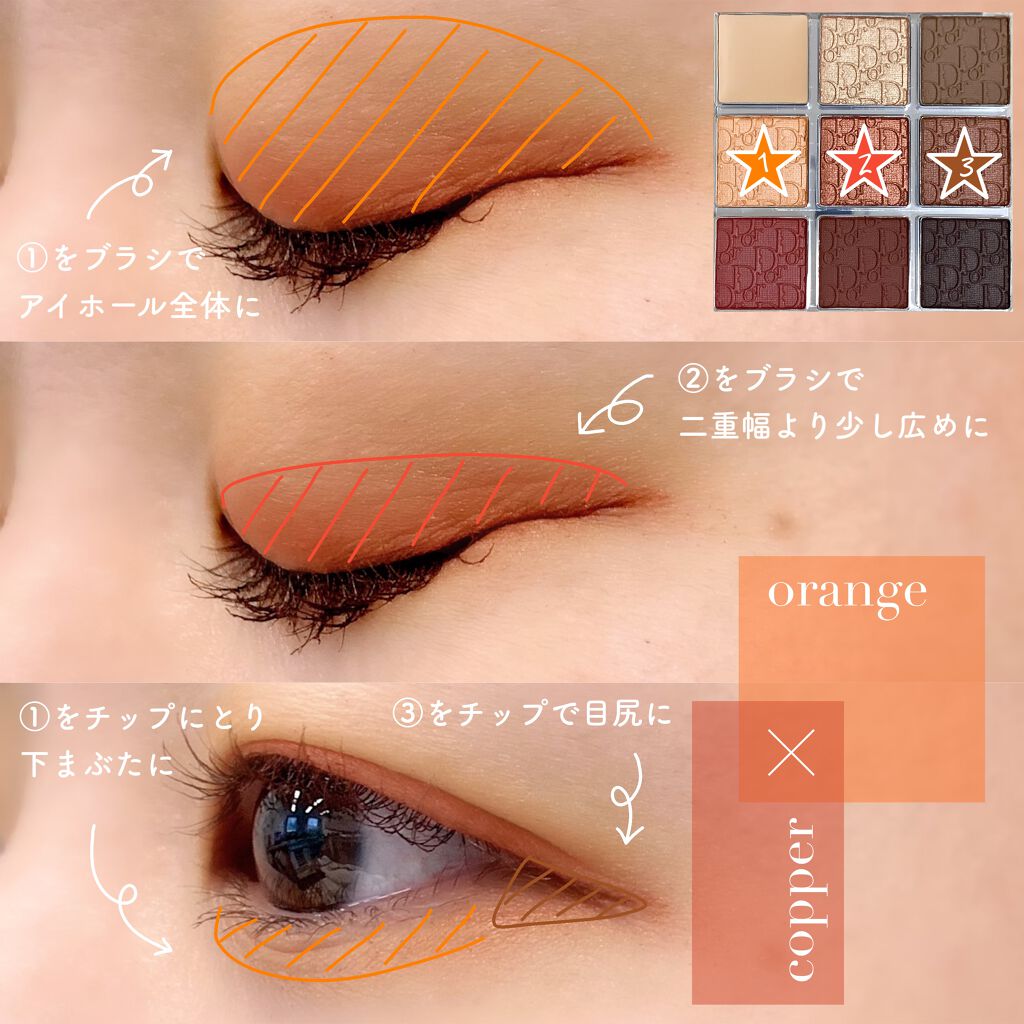 ディオール バックステージ アイ パレット/Dior/アイシャドウパレットを使ったクチコミ(2枚目)