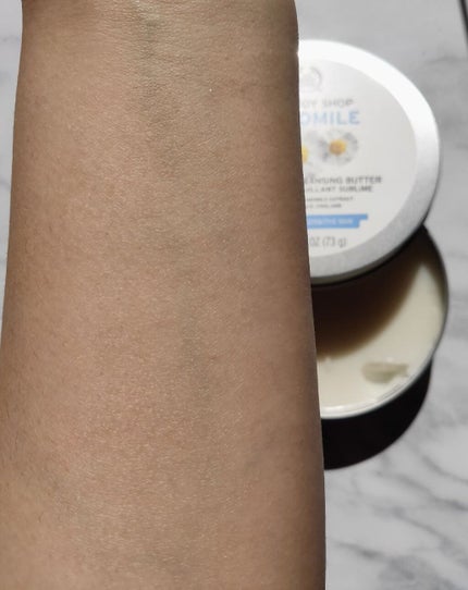 カモマイル サンプチュアス クレンジングバター/THE BODY SHOP/クレンジングバームを使ったクチコミ(7枚目)