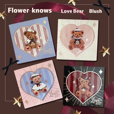 Love Bear ブラッシュ ヘーゼルナッツチョコレート/FlowerKnows/パウダーチークを使ったクチコミ（1枚目）