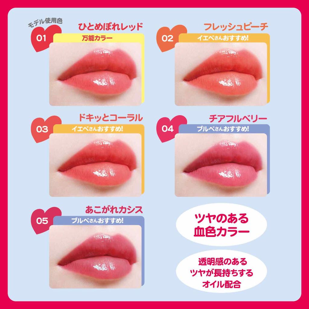 グロー ティント スティック/innisfree/口紅を使ったクチコミ（2枚目）