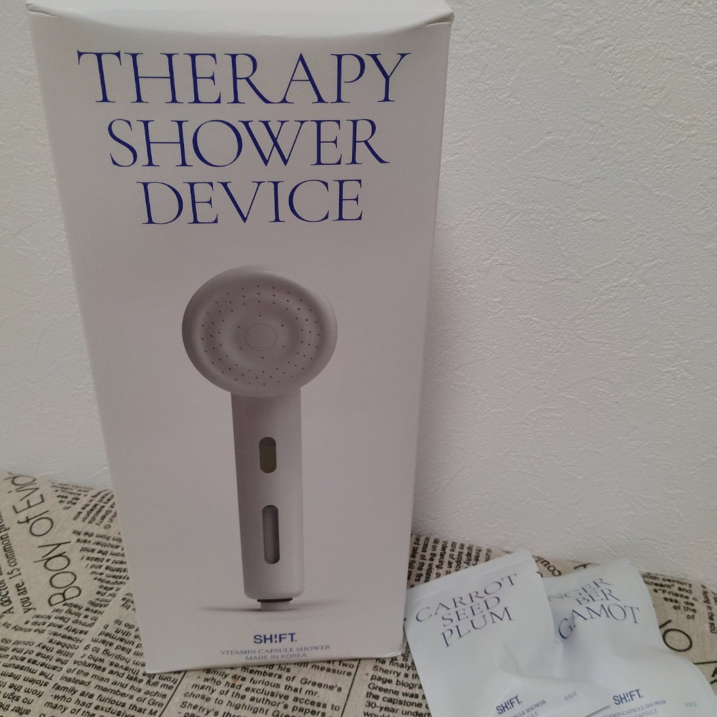 ビタミンカプセルシャワー/SHIFT/シャワーヘッドを使ったクチコミ(2枚目)