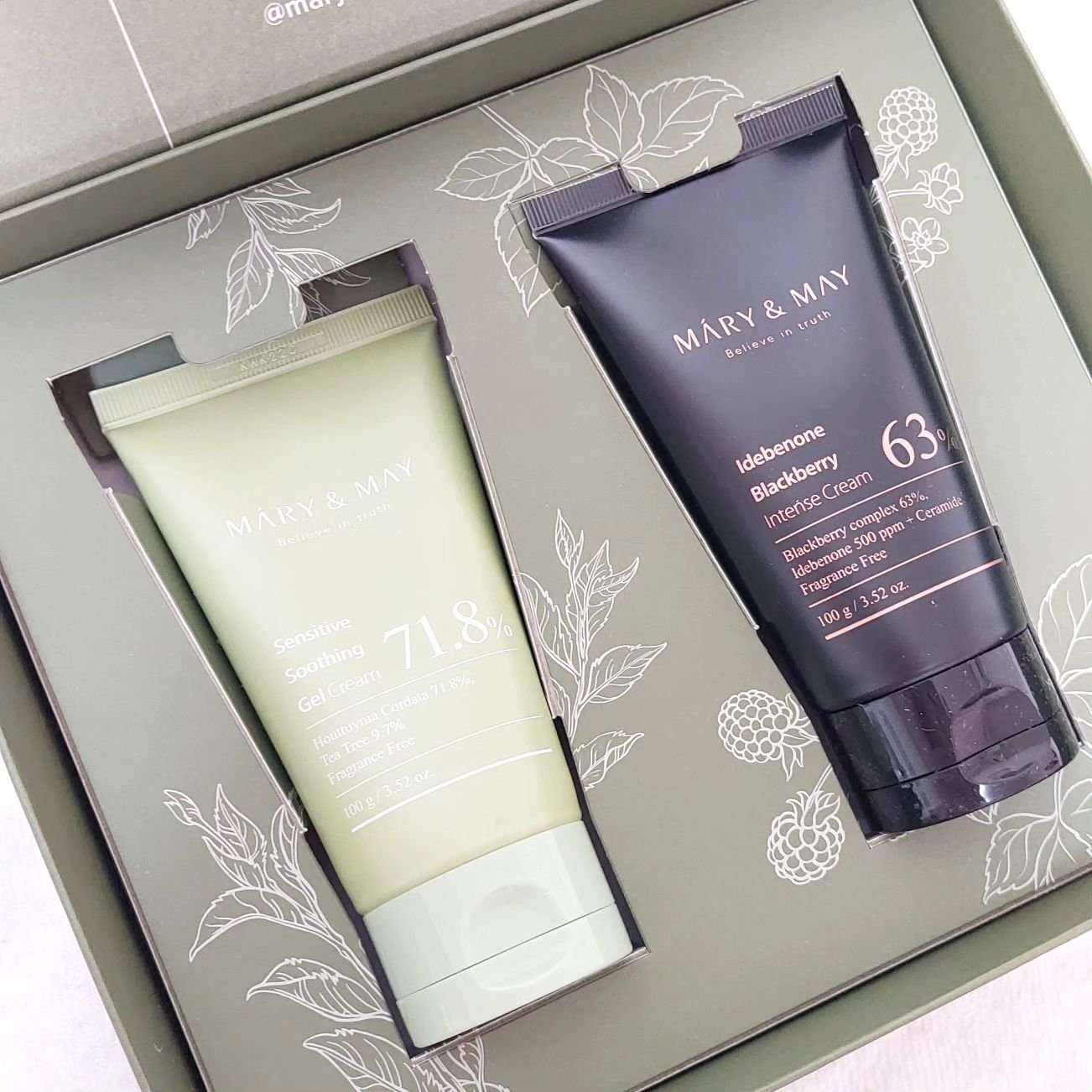 Sensitive Soothing Gel Cream/MARY&MAY/フェイスクリームを使ったクチコミ（1枚目）