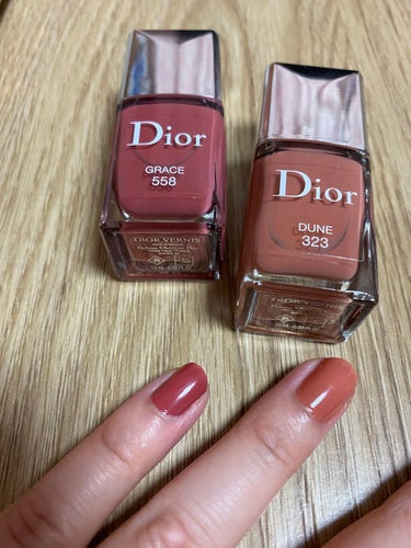 ディオール ヴェルニ 323 デューン/Dior/マニキュアを使ったクチコミ（2枚目）