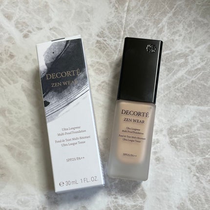 ゼン ウェア フルイド/DECORTÉ/リキッドファンデーションを使ったクチコミ(1枚目)