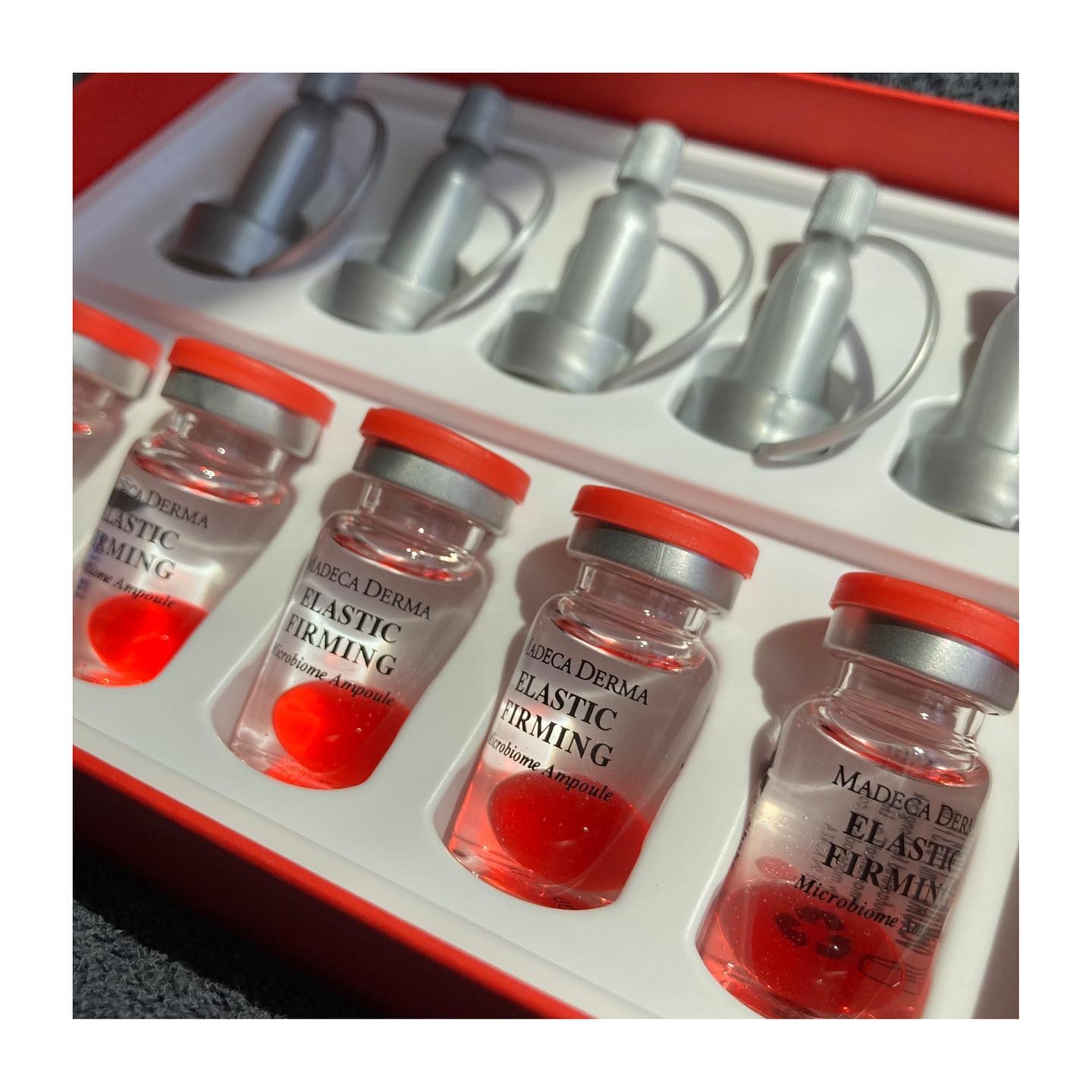 エラスティックファーミング マイクロバイオームアンプル/マデカダーマ/美容液を使ったクチコミ（1枚目）