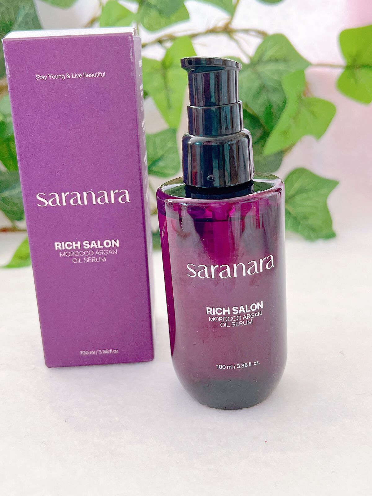 リッチサロン モロッコアルガンオイルセラム/SARANARA/ヘアオイルを使ったクチコミ(1枚目)