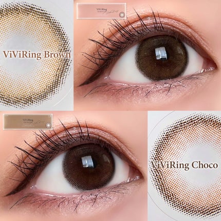 ViVi Ring 1day/OLENS/ワンデー(1DAY)カラコンを使ったクチコミ(2枚目)
