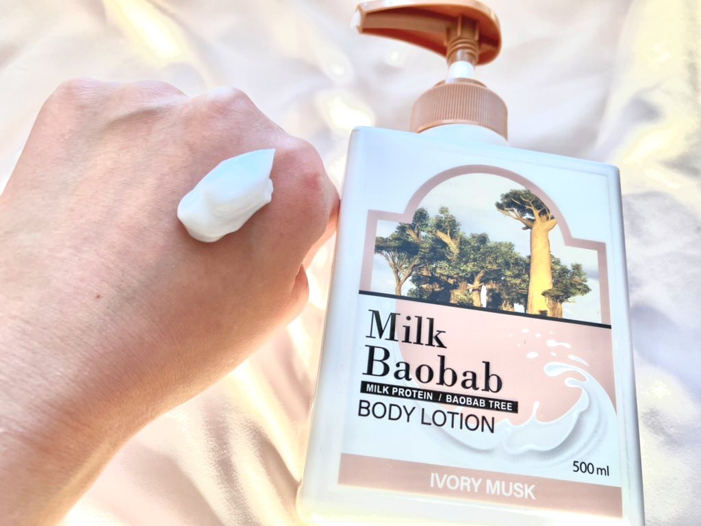 ボディウォッシュ アイボリームスク/ミルクバオバブ/ボディソープを使ったクチコミ（3枚目）