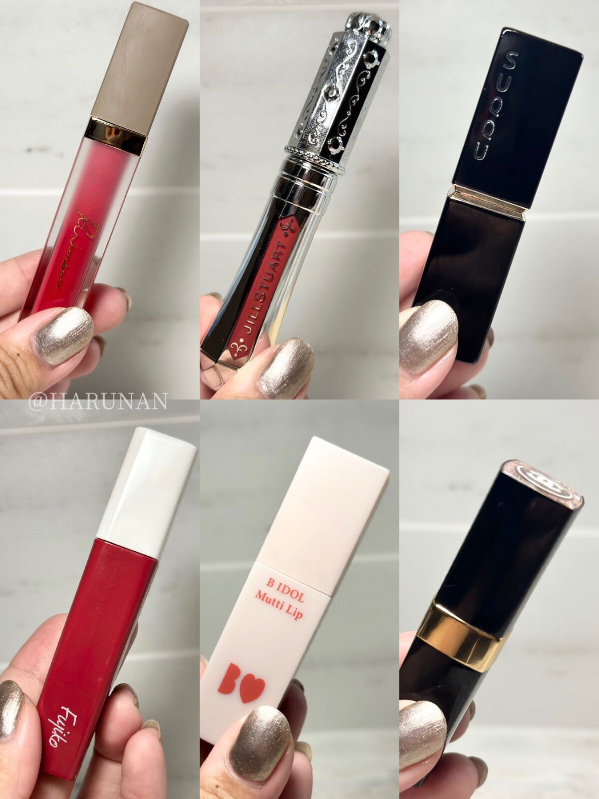 あなたはどっち派？SUQQU・CHANEL・b idol・JILL STUART・Fujiko