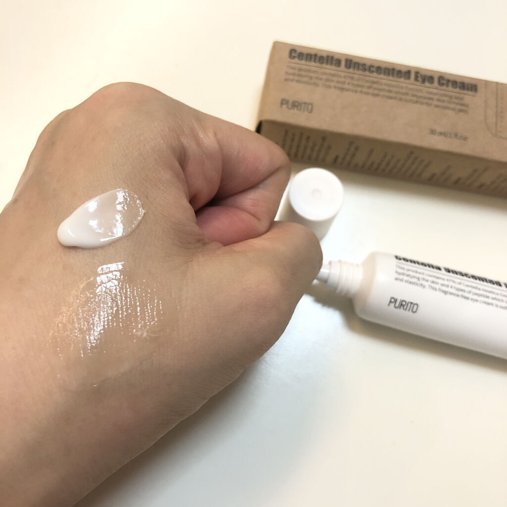 センテラアンセンティドアイクリーム/PURITO/アイケア・アイクリームを使ったクチコミ（2枚目）
