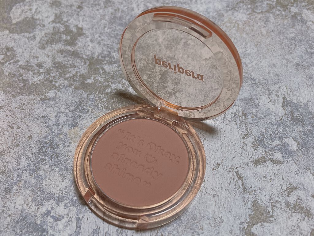 ヌードマットブラッシャー 11 ブライトパンチ(Bright Punch)/CathyDoll/パウダーチークを使ったクチコミ（2枚目）