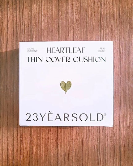 ハートリーフシーンカバークッション/23years old/クッションファンデーションを使ったクチコミ(5枚目)