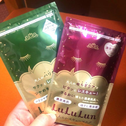 ルルルンワンナイト レスキュー保湿(旧品)/ルルルン/シートマスク・パックを使ったクチコミ(1枚目)