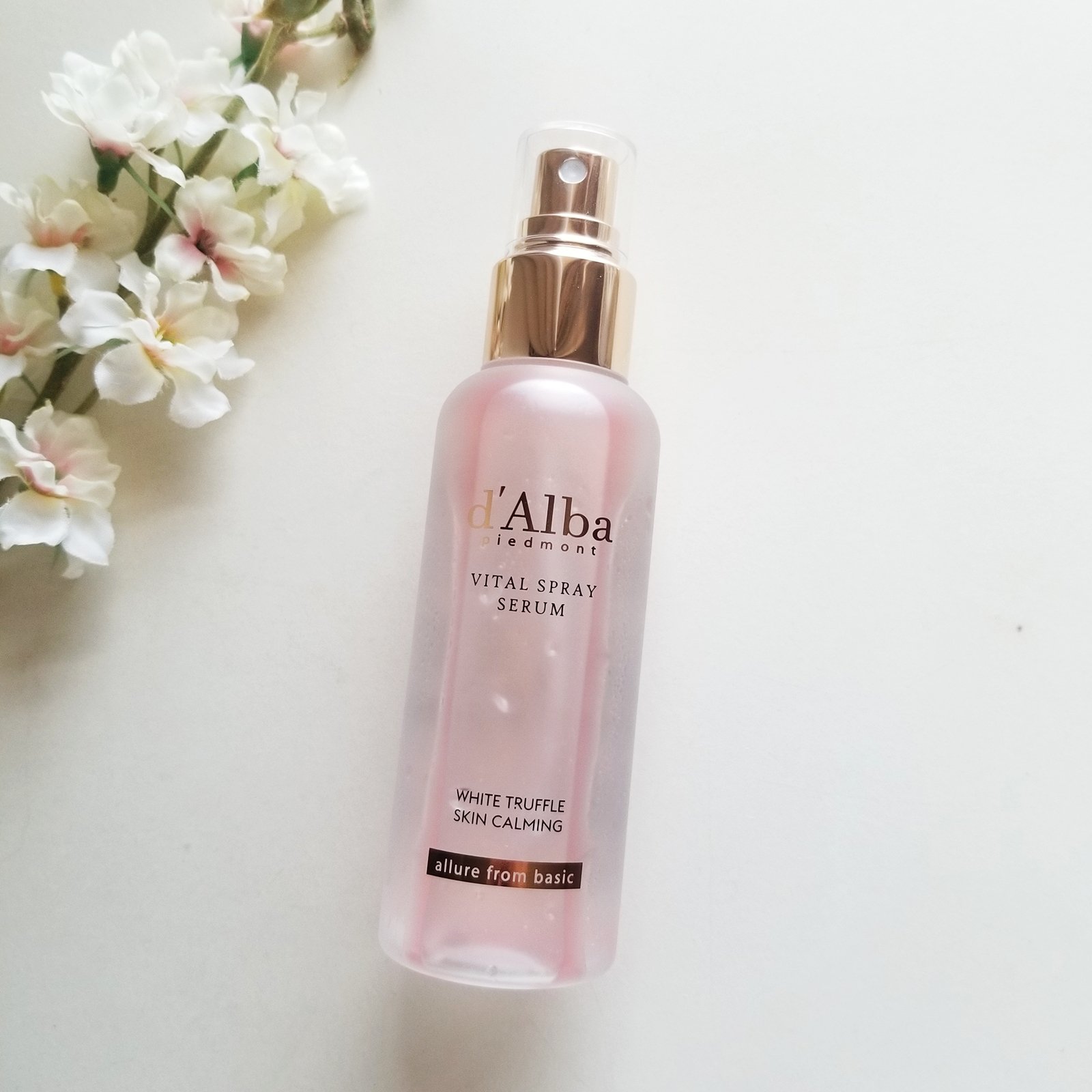 ダルバ ホワイトトリュフバイタルスプレーセラム/ダルバ/ミスト状化粧水を使ったクチコミ（2枚目）