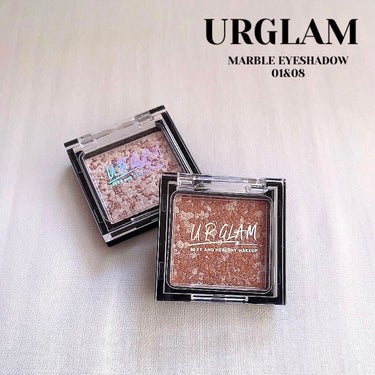 UR GLAM　MARBLE EYESHADOW/U R GLAM/パウダーアイシャドウを使ったクチコミ（1枚目）