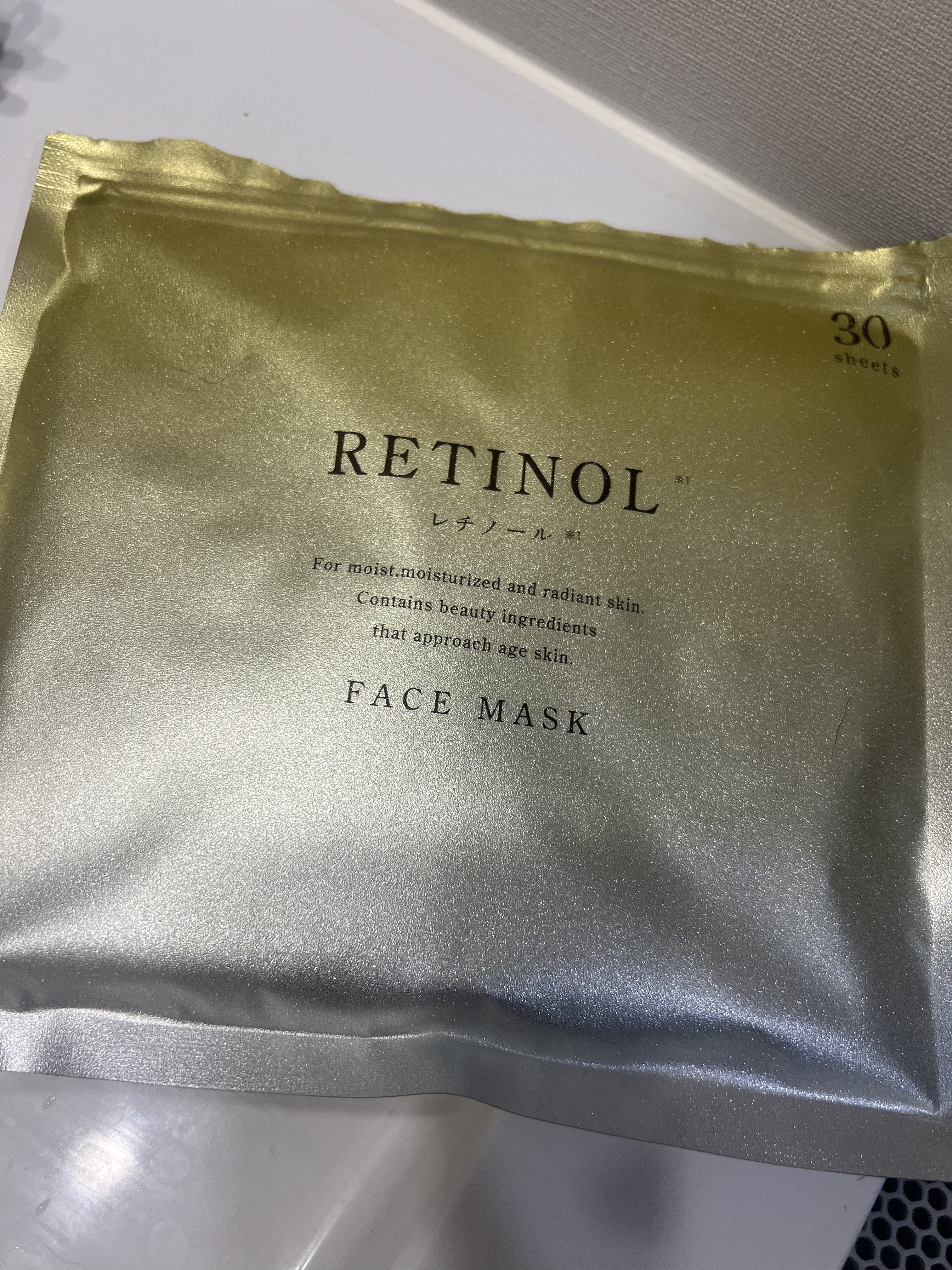 RETINOL  FACE MASK/ドン・キホーテ/シートマスク・パックを使ったクチコミ（1枚目）