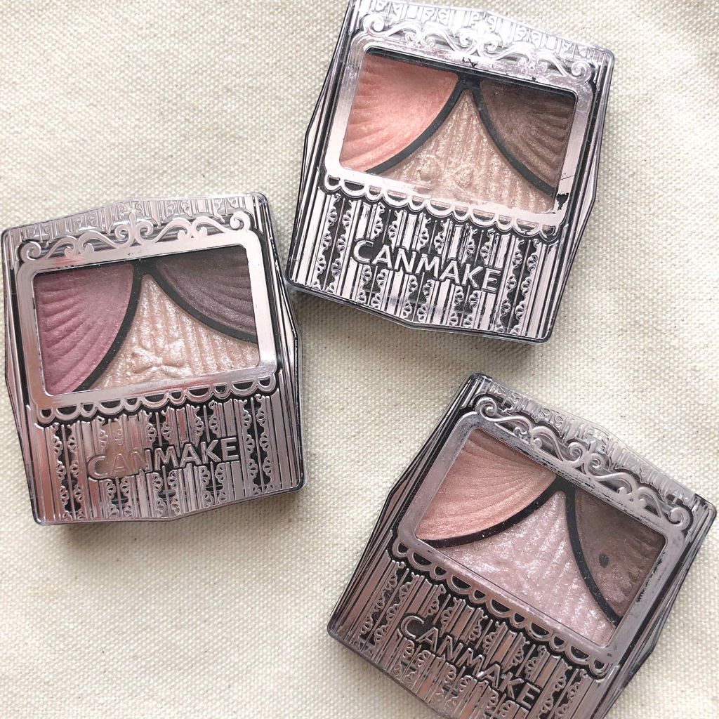 ジューシーピュアアイズ/キャンメイク/アイシャドウパレットを使ったクチコミ(1枚目)