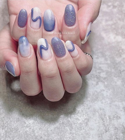 #ヌーディーネイル,#ネイル,#アートネイル,#春ネイル,#うねうねネイル,#ニュアンスネイル,#ブルーネイル,#ワンカラーネイル,#ミラーネイル,#手書きアートネイル,#ハートネイル,#パーツネイル,#ベージュネイル,#シンプルネイル,#冬ネイル,#天王寺ネイルのネイルデザイン