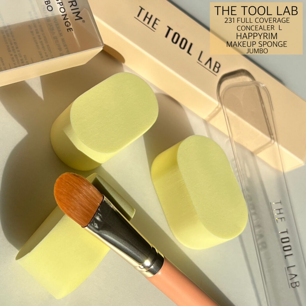 231L フル カバレッジ コンシーラー ブラシ/THE TOOL LAB/メイクブラシを使ったクチコミ（1枚目）