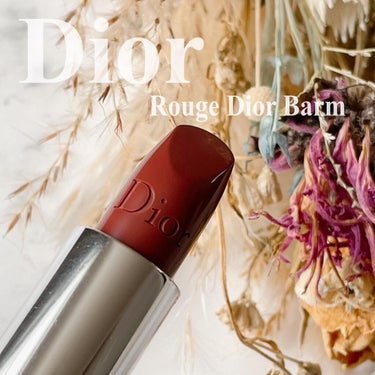 ルージュ ディオール バーム 810 ディオール ガーデン サテン/Dior/リップケア・リップクリームを使ったクチコミ（1枚目）