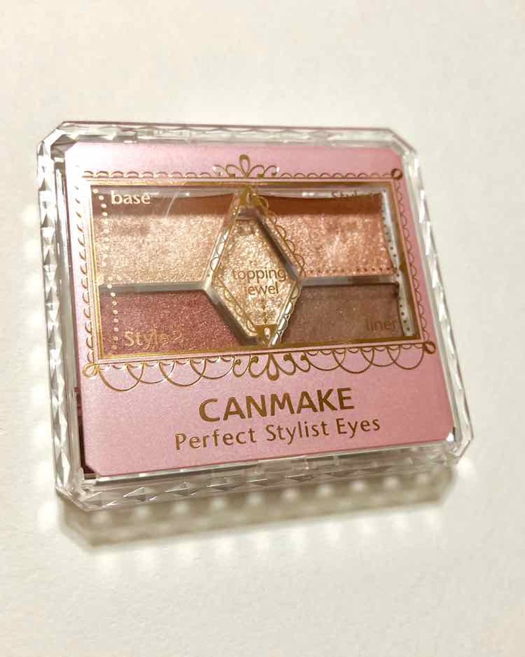 【旧品】パーフェクトスタイリストアイズ/キャンメイク/アイシャドウパレットを使ったクチコミ（1枚目）