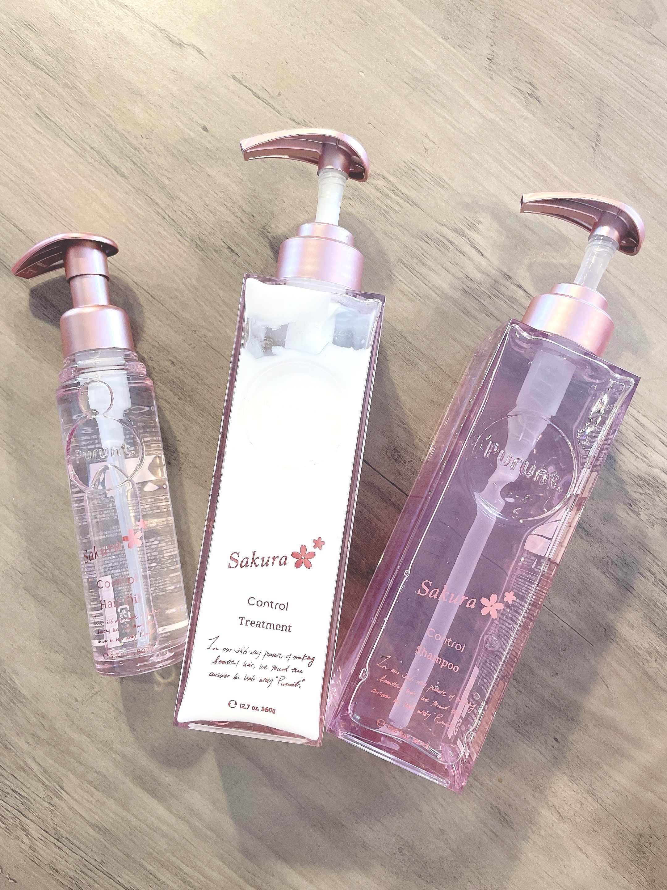 プルント　コントロールペアセット　サクラ/Purunt./ヘアケア・スタイリングを使ったクチコミ（1枚目）
