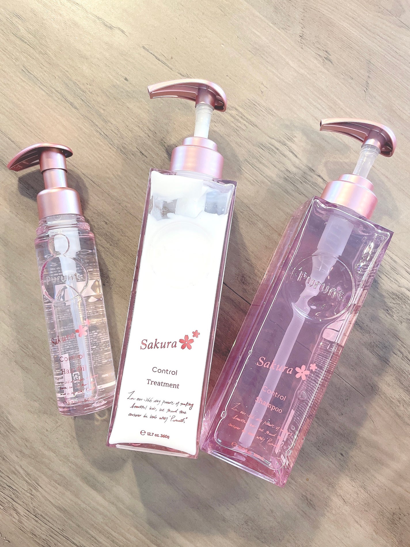 プルント コントロールペアセット サクラ/Purunt./ヘアケア・スタイリングを使ったクチコミ(1枚目)