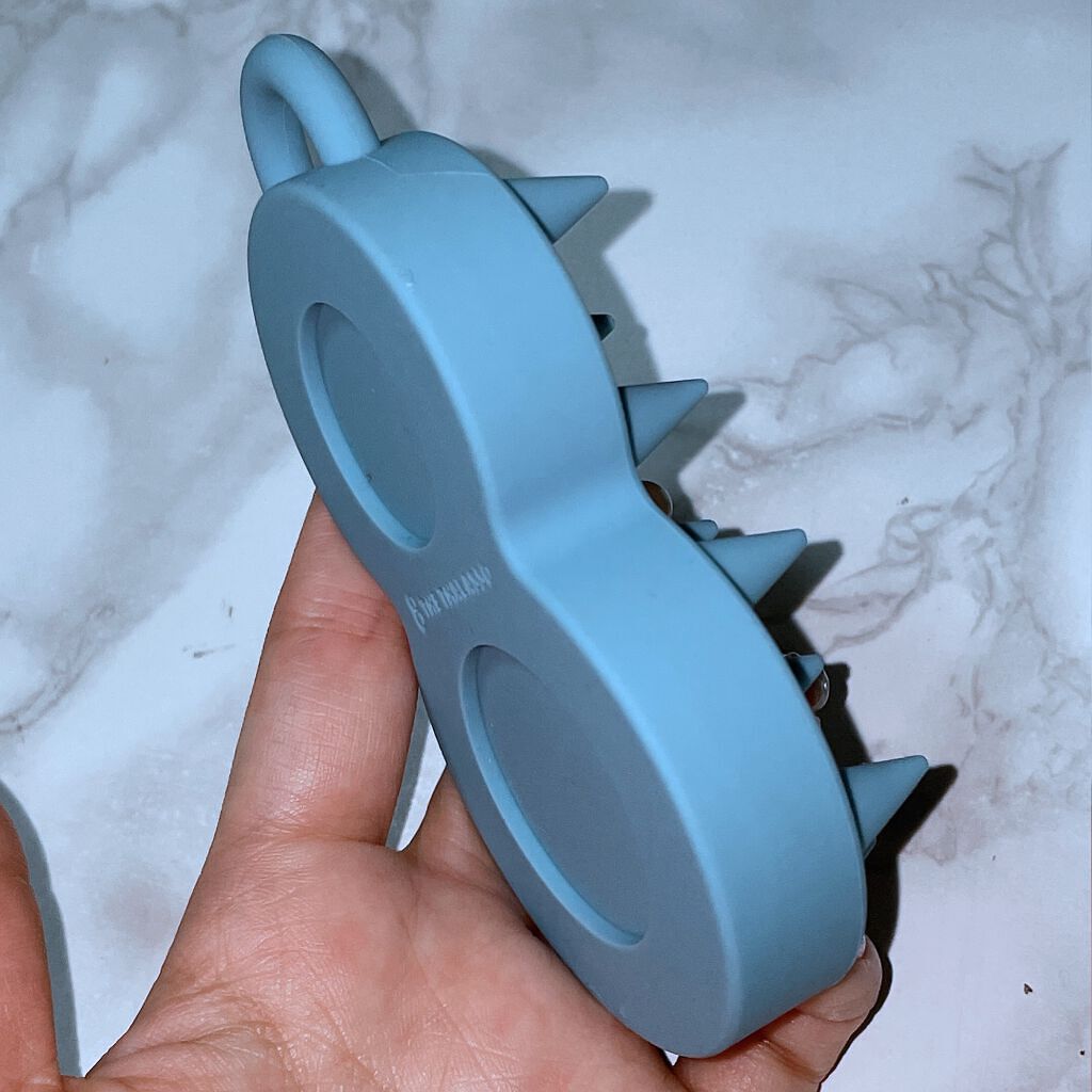 スパ やみつき 頭皮マッサージブラシ ソフト/エイトザタラソ/スカルプブラシを使ったクチコミ(2枚目)