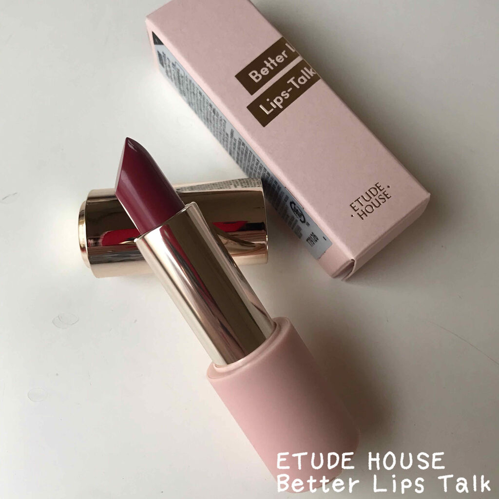 ベターリップトーク PK012 ローズモカ/ETUDE/口紅を使ったクチコミ（1枚目）