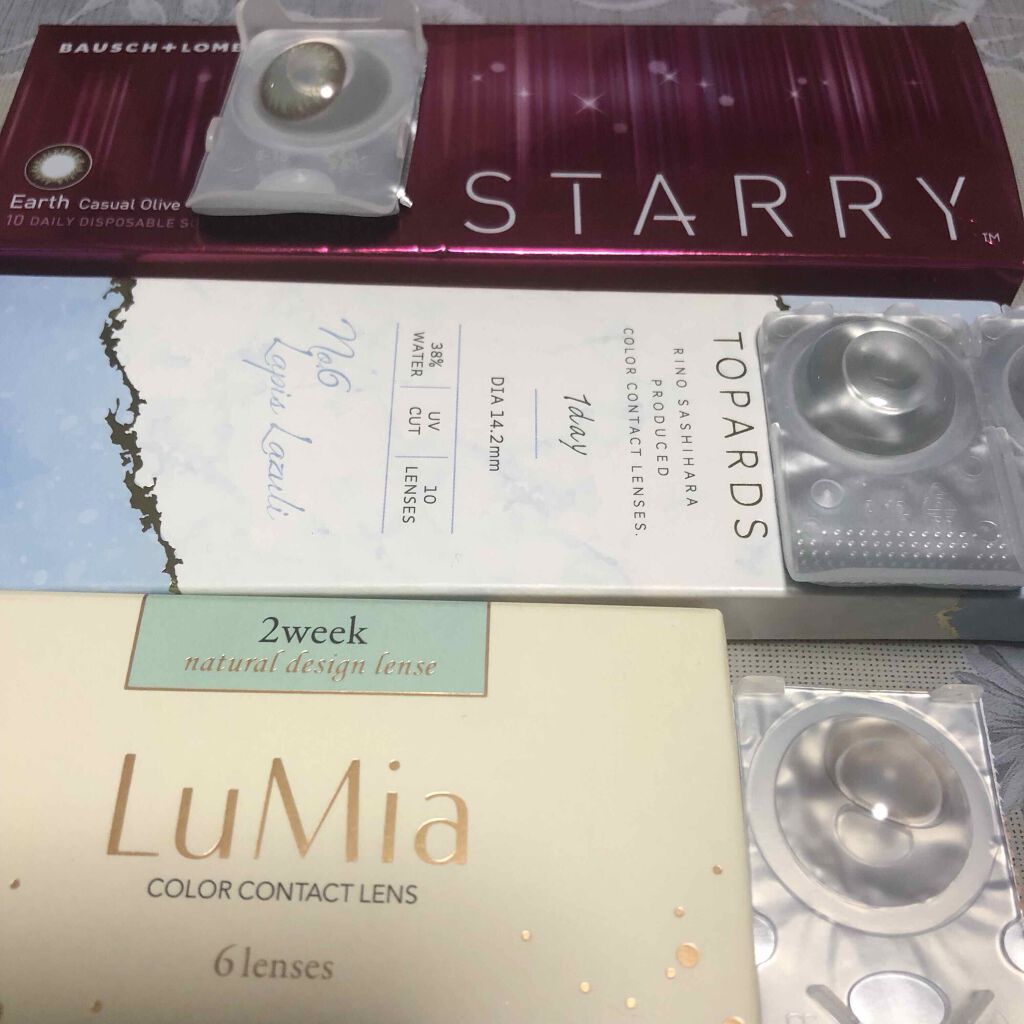STARRY/ボシュロム/カラーコンタクトレンズを使ったクチコミ（1枚目）