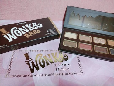 WONKA BAR EYESHADOW PALETTE/SHEGLAM/アイシャドウパレットを使ったクチコミ（1枚目）