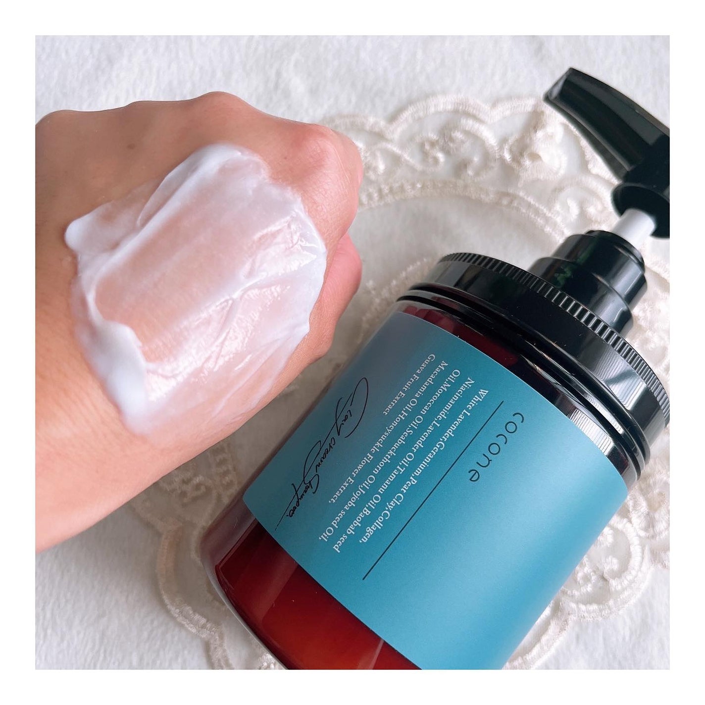 cocone クレイクリームシャンプー リペア/cocone/市販シャンプーを使ったクチコミ(3枚目)