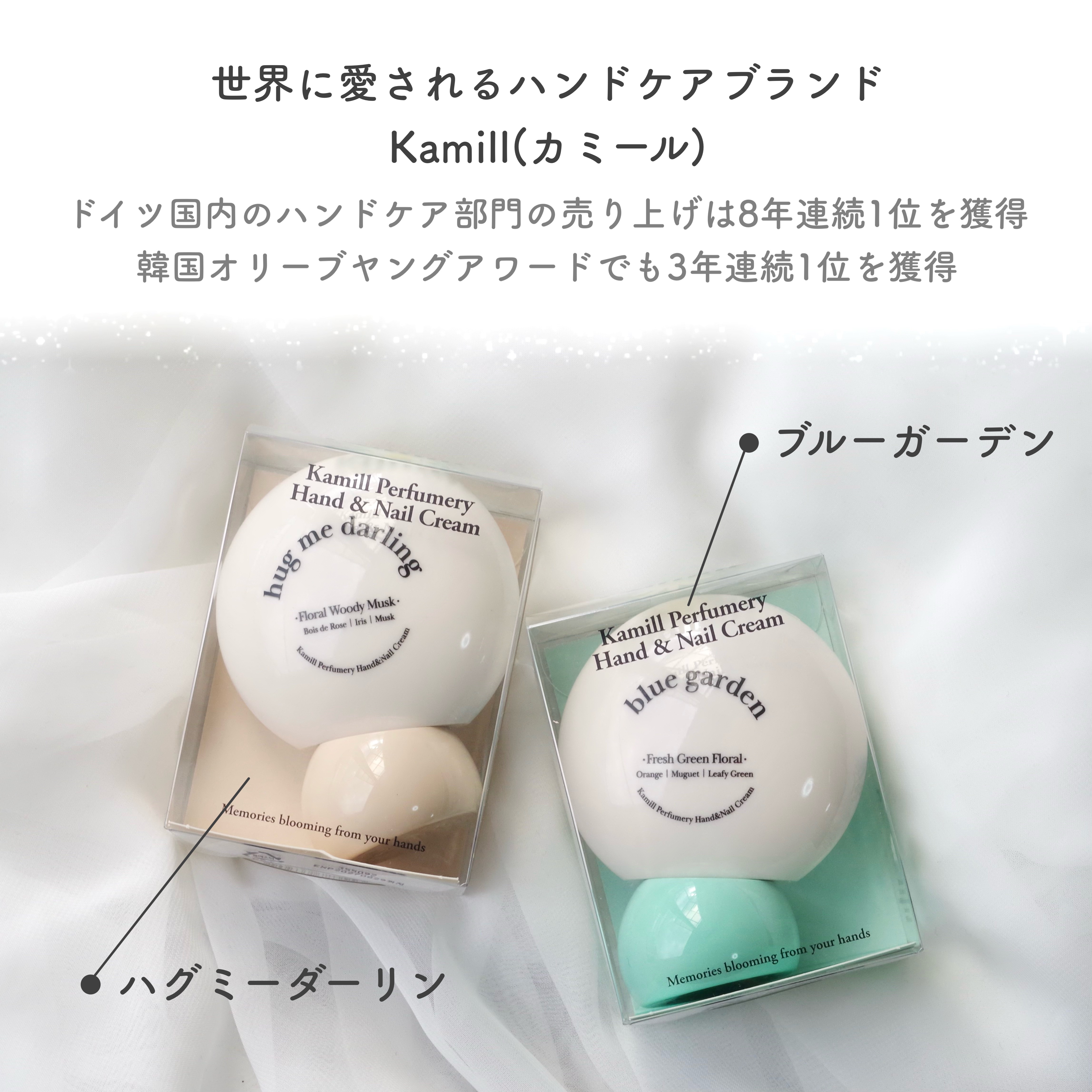 パフューマリー ハンド＆ネイルクリーム カモミールダイブ 50ml/カミール/ハンドクリームを使ったクチコミ（2枚目）