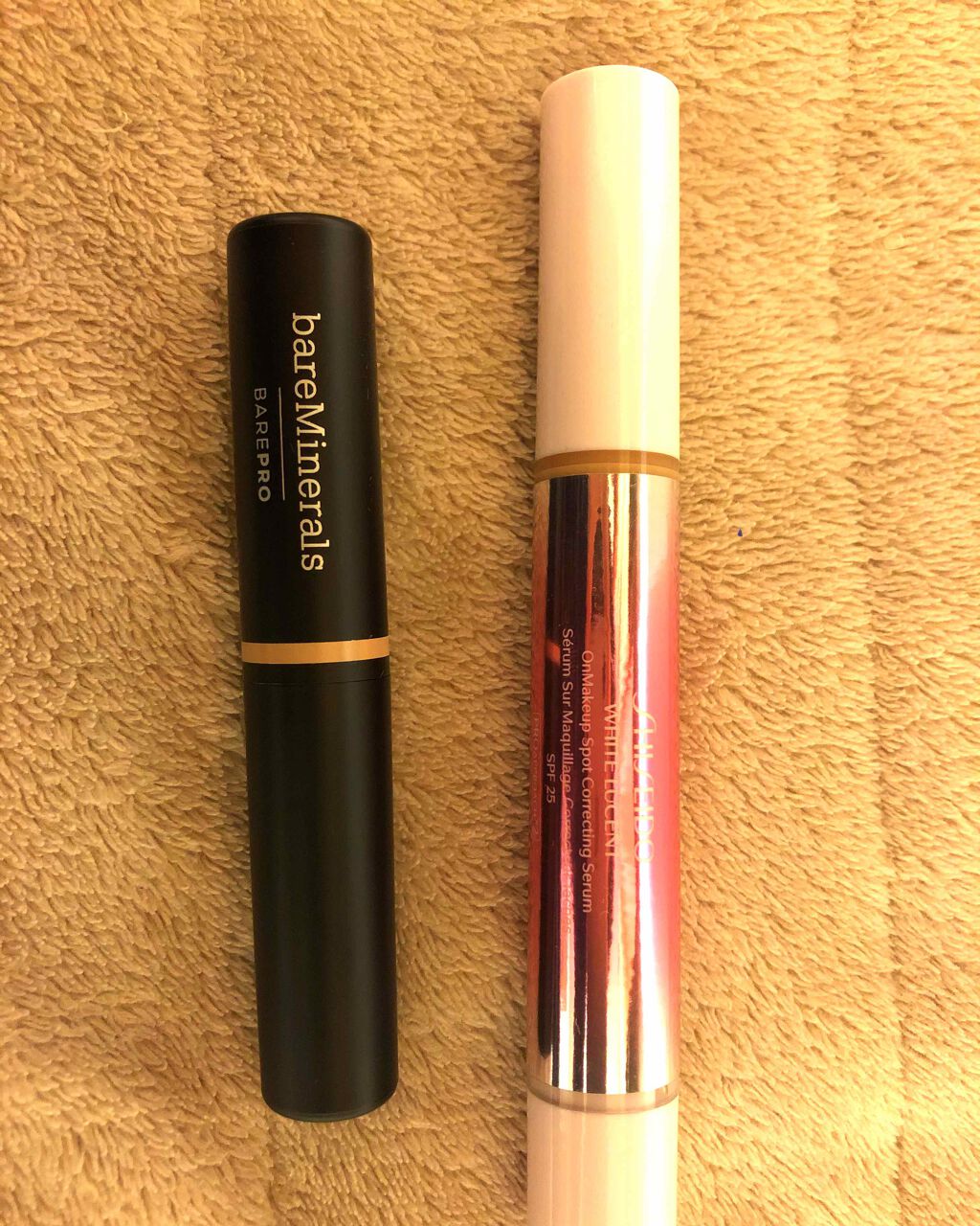 ホワイトルーセント オンメーキャップ スポッツコレクティング セラム/SHISEIDO/リキッドコンシーラーを使ったクチコミ（1枚目）