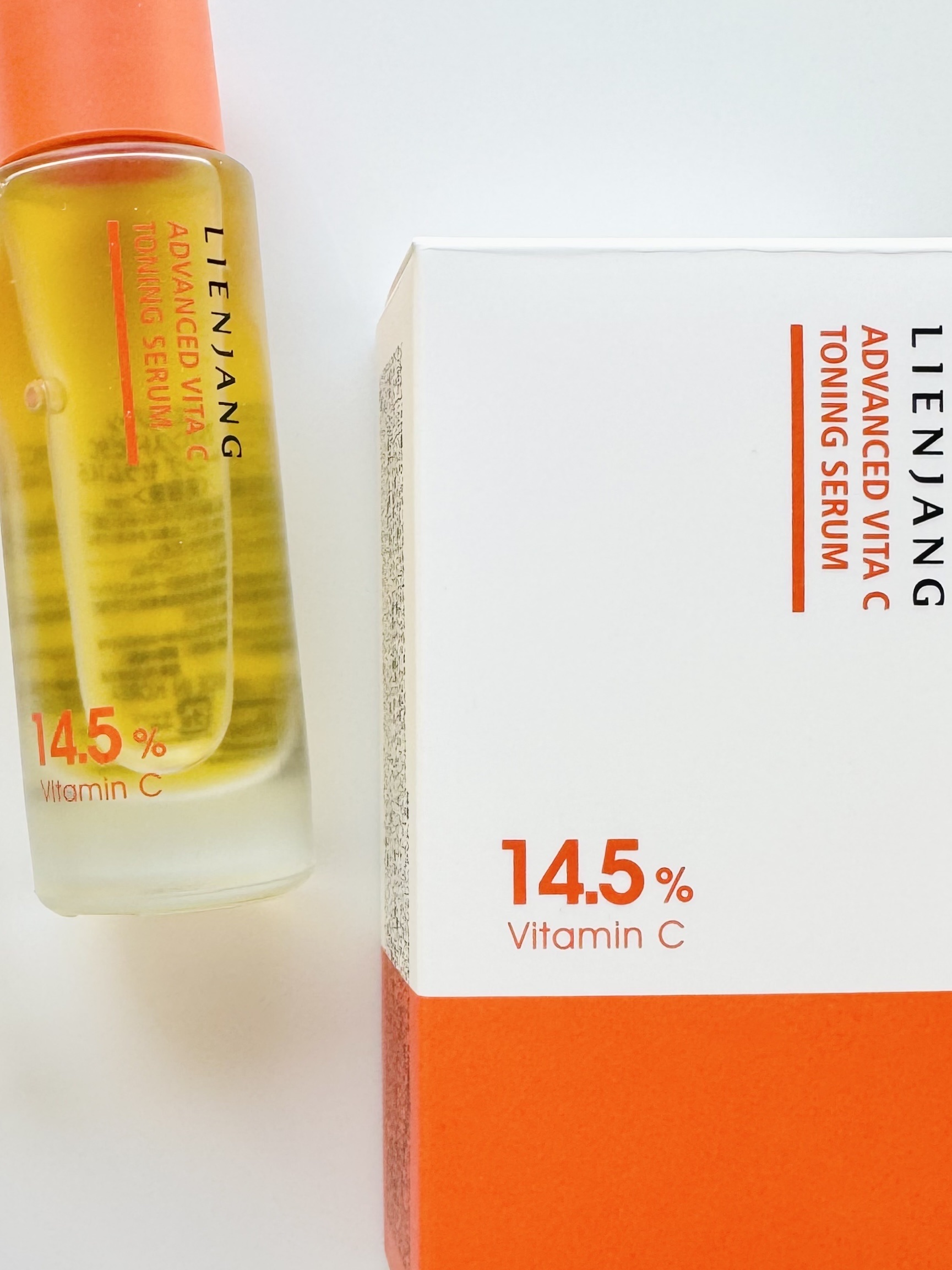 アドバンスド ビタC トーニング セラム14.5/リエンジャン/美容液を使ったクチコミ（2枚目）