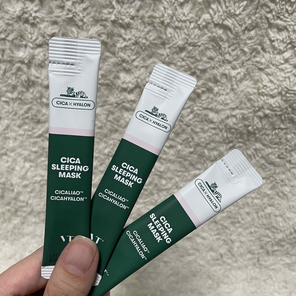 CICA スリーピングマスク/VT/シートマスク・パックを使ったクチコミ（1枚目）