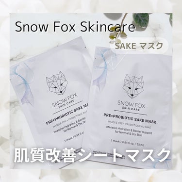 SAKE マスク/SNOW FOX SKINCARE/シートマスク・パックを使ったクチコミ（1枚目）