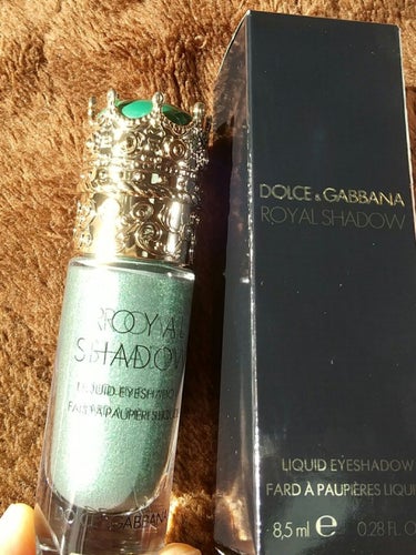 ロイヤルシャドウ リキッドアイシャドウ Vibrant Green/DOLCE&GABBANA BEAUTY/リキッドアイシャドウを使ったクチコミ（1枚目）