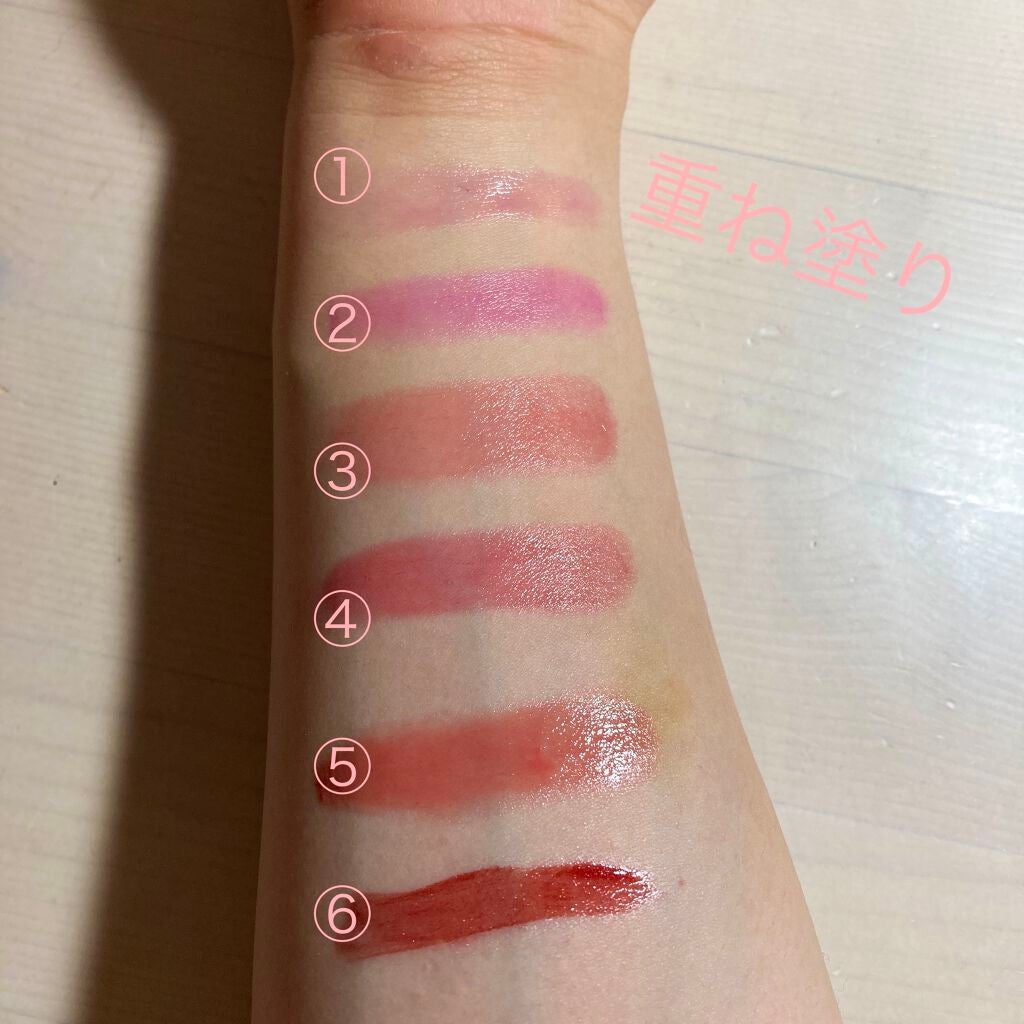 モイストピュアカラーリップ/ニベア/リップクリームを使ったクチコミ(4枚目)