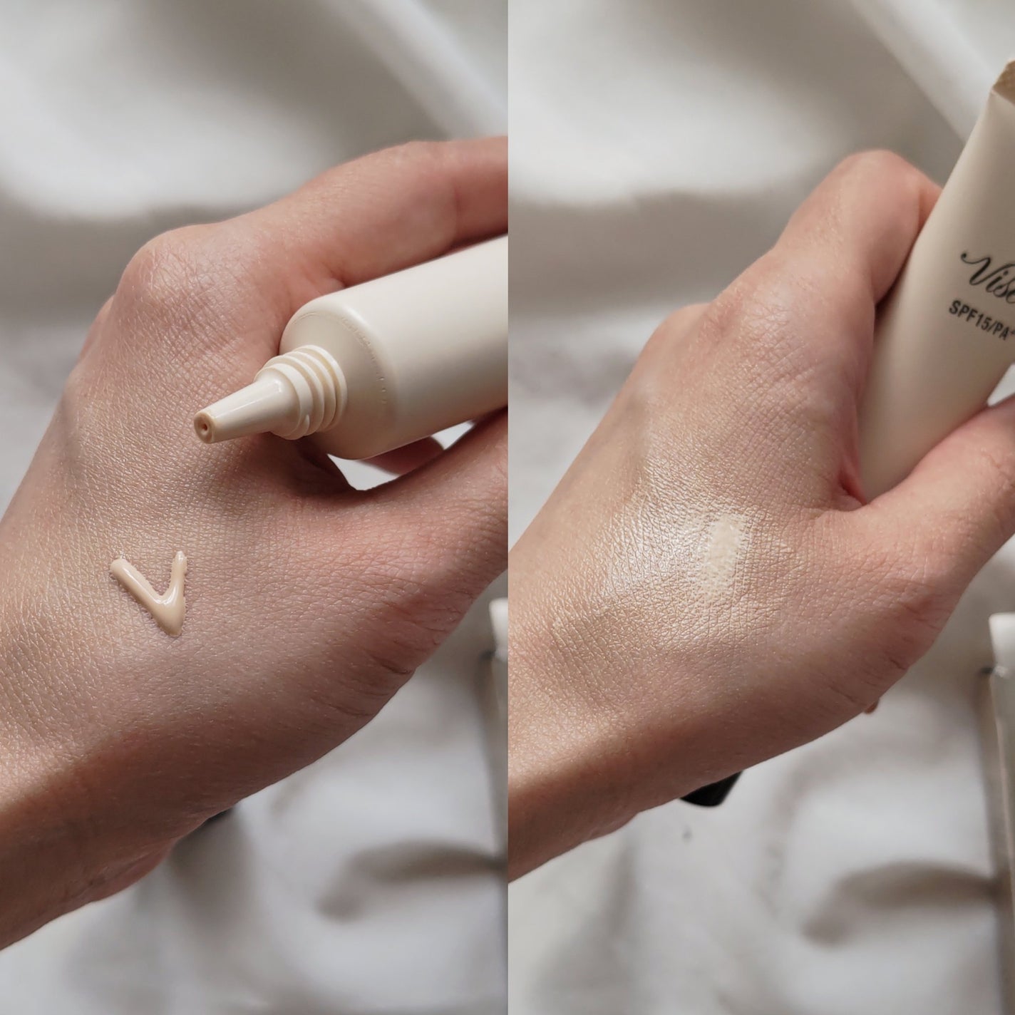 トーンアップ スキン デザイナー/Visée/化粧下地を使ったクチコミ(3枚目)