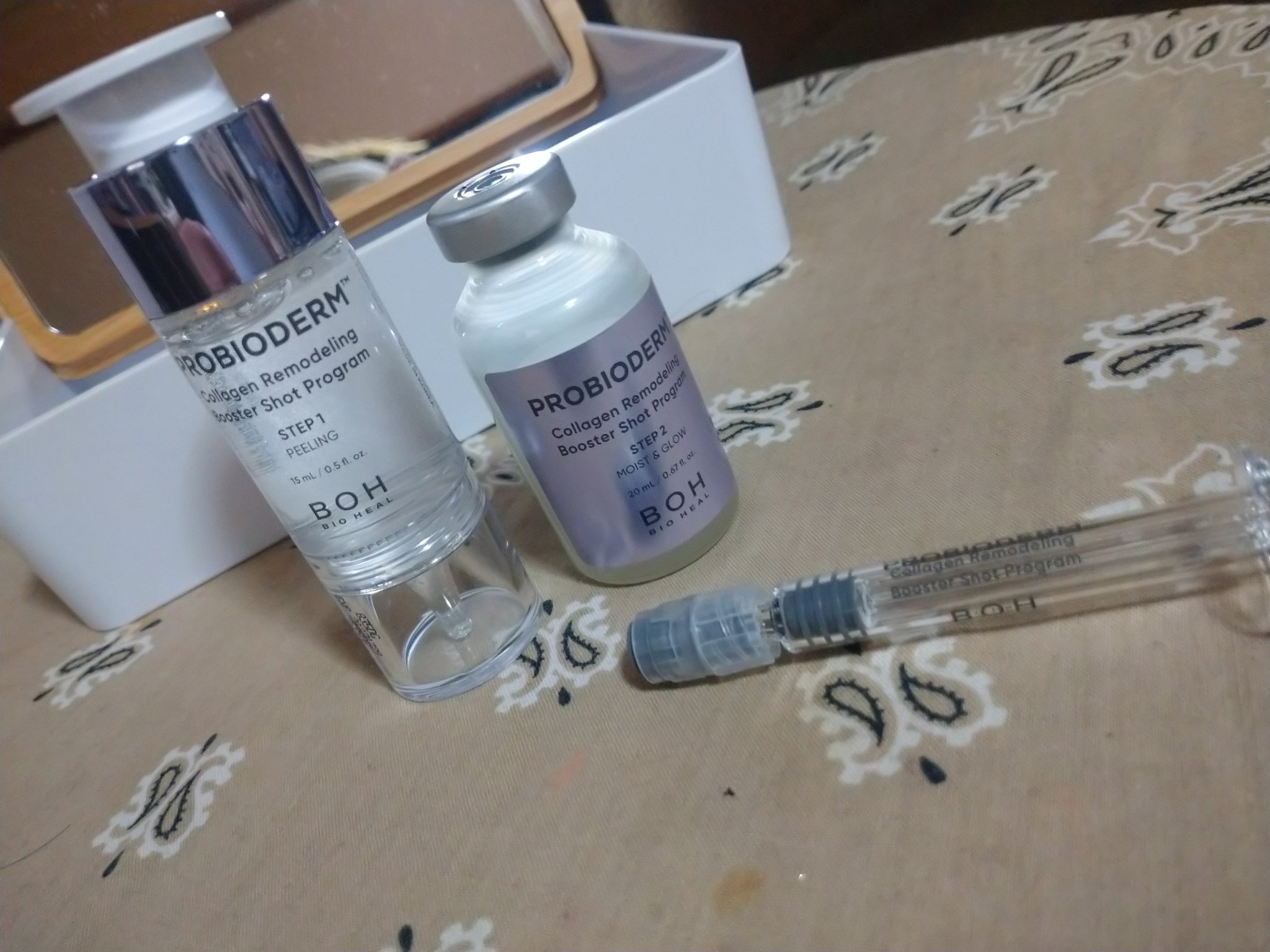 プロバイオダーム™ コラーゲン リモデリング ブースターショット プログラム/BIOHEAL BOH/美容液を使ったクチコミ（1枚目）