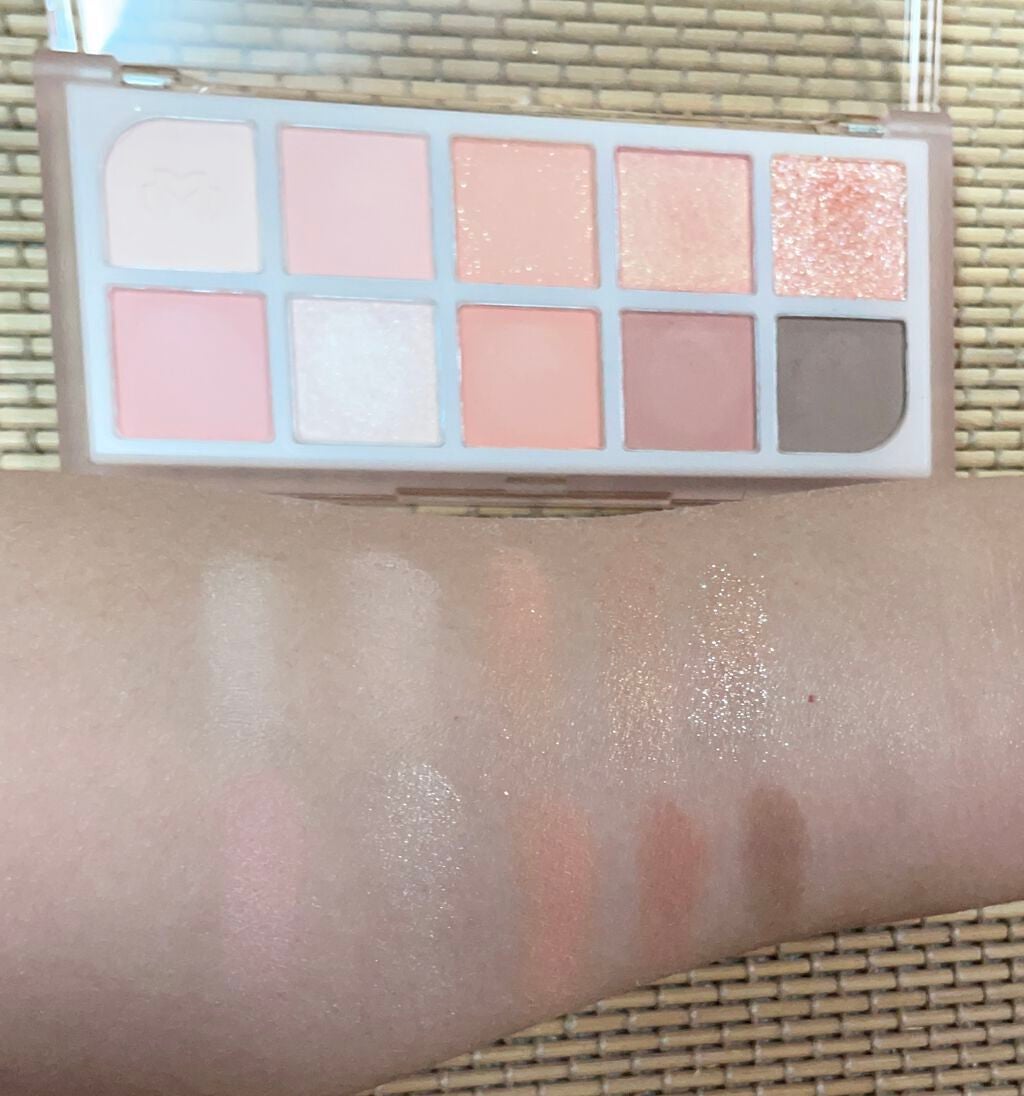 MDショールモーメント アイシャドウパレット/mude/アイシャドウパレットを使ったクチコミ(2枚目)